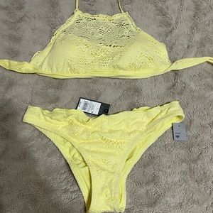 Brand new yellow bikini